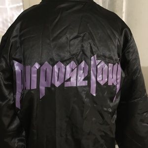Justin Bieber ( Purpose Tour Staff ) Jacket NWT